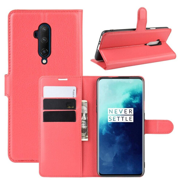 

Чехол Luxury для OnePlus 7T Pro книжка красный