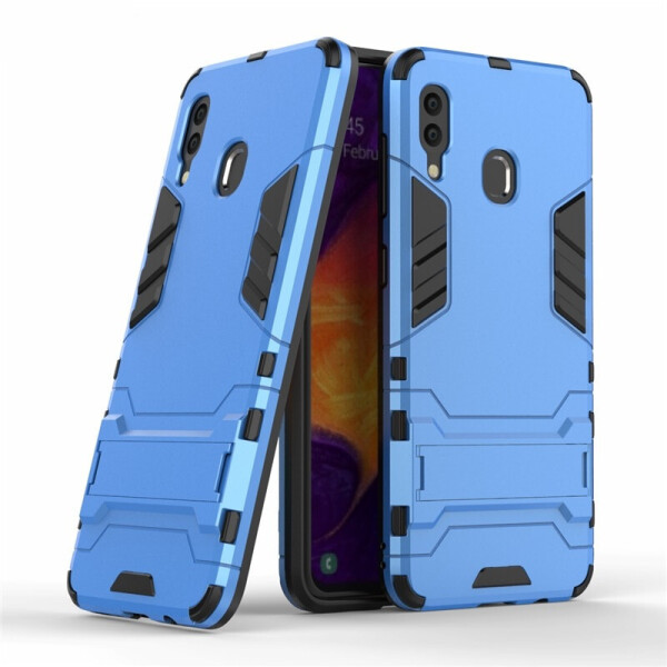 

Чехол LUX для Samsung Galaxy A20 2019 / A205 Hybrid Armored Case голубой