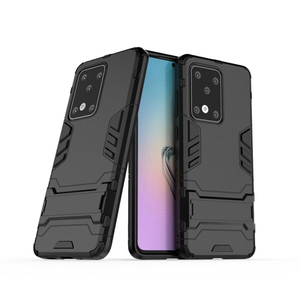 

Чехол Hybrid case для Samsung Galaxy S20 Ultra (G988) бампер с подставкой черный