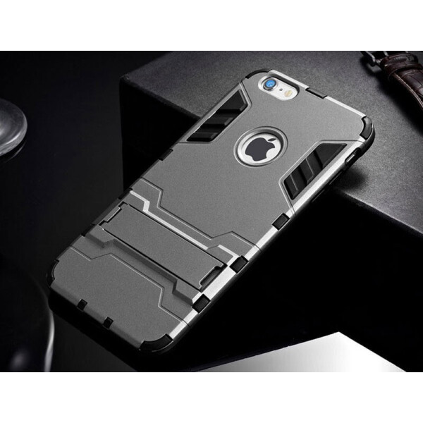 

Чехол LUX для Apple Iphone 7 Hybrid Armored Case темно-серый