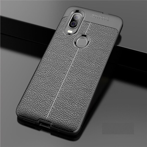 

Чехол Auto Focus для Motorola Moto One Vision силикон Original Soft Touch черный
