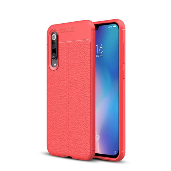 

Чехол Auto Focus для Xiaomi Mi 9 SE силикон Original Soft Touch Красный