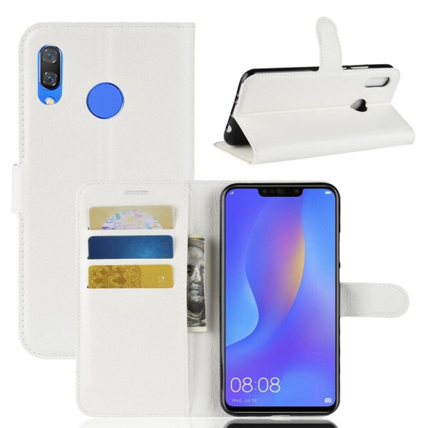 

Чехол LUX для Huawei P Smart Plus / Nova 3i / INE-LX1 книжка белый