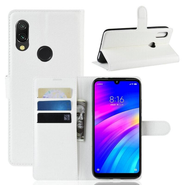 

Чехол Luxury для Xiaomi Redmi 7 книжка Белый