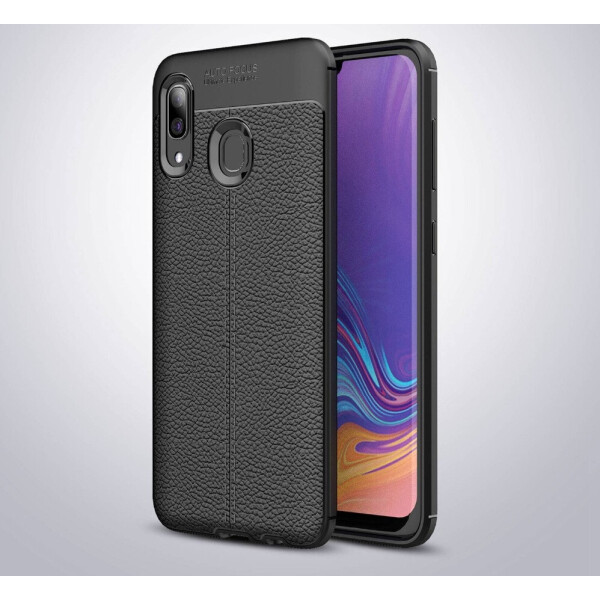 

Чехол LUX для Samsung Galaxy A30 2019 / A305 силикон Original Auto Focus Soft Touch Black