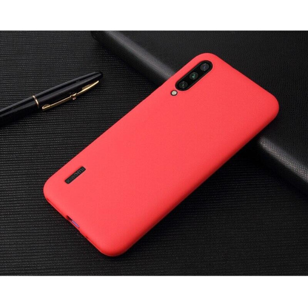 

Чехол Soft Touch для Xiaomi Mi 9 Lite (Mi CC9) силикон бампер красный