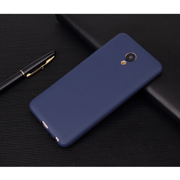 

Чехол Soft Lne Meizu 15 Lite / M15 5.46'' силикон soft touch бампер темно-синий