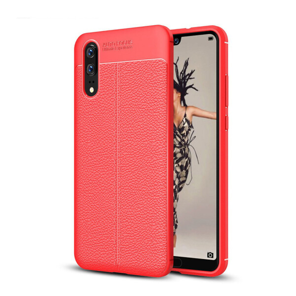 

Чехол Auto Focus Ultimate Experience Huawei P20 5.8'' силикон Soft Touch красный