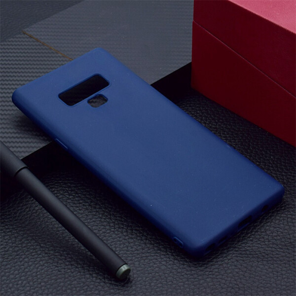 

Чехол LUX для Samsung Galaxy Note 9 / N960 6.4'' силикон soft touch бампер темно-синий