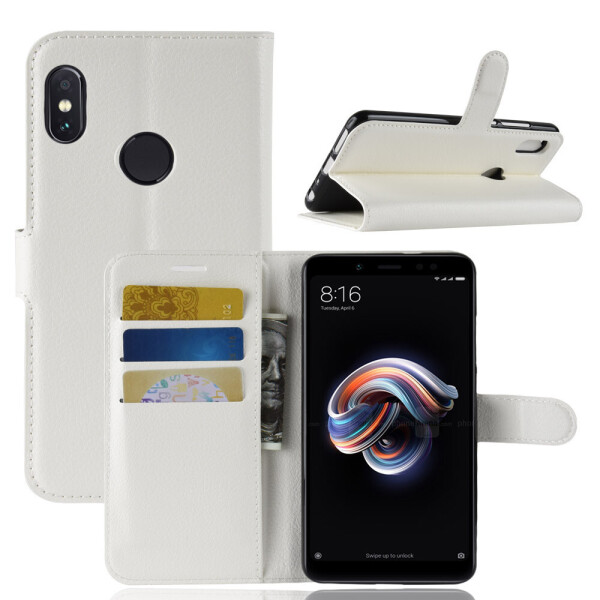 

Чехол LUX для Xiaomi Redmi Note 5 / Note 5 Global / Note 5 Pro книжка белый