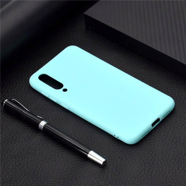 

Чехол LUX для Xiaomi Mi 9 силикон Soft Touch бампер мятно-голубой