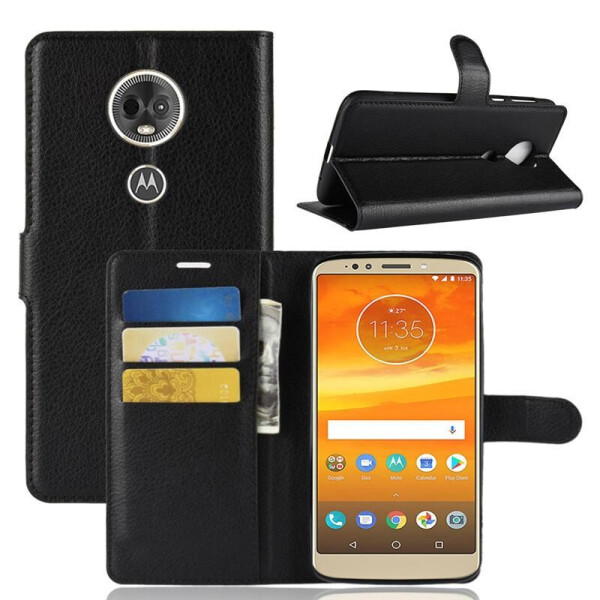 

Чехол LUX для Motorola Moto E5 Plus / XT1924-1 книжка черный