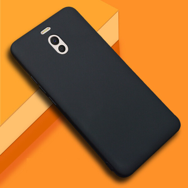

Чехол LUX для Meizu M6 Note силикон soft touch бампер черный