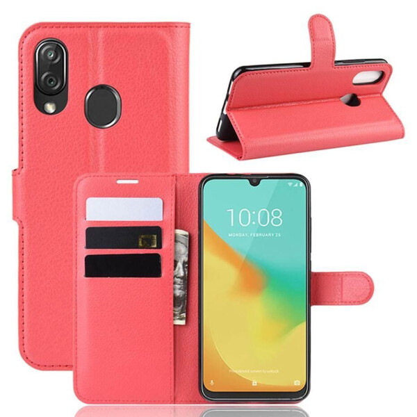 

Чехол Luxury для ZTE Blade V10 Vita книжка красный
