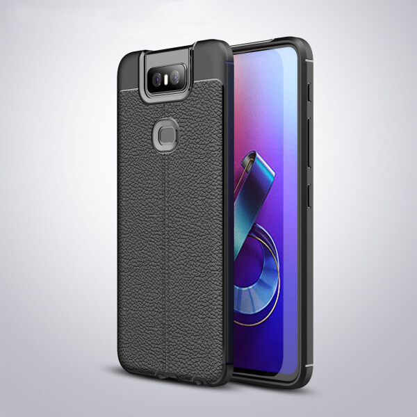 

Чехол Auto Focus для Asus Zenfone 6 (ZS630KL) силикон Original Soft Touch черный