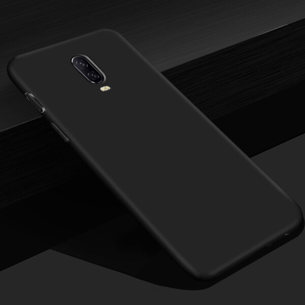 

Чехол LUX для OnePlus 6T силикон Soft Touch бампер Черный