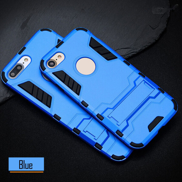 

Чехол LUX для Apple Iphone 7 Hybrid Armored Case голубой