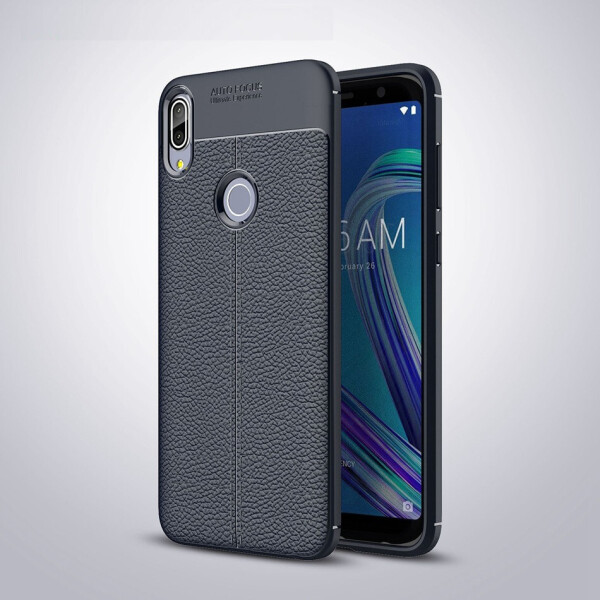 

Чехол LUX для Asus Zenfone Max Pro (M1) / ZB601KL / ZB602KL силикон Original Auto Focus Soft Touch темно-синий