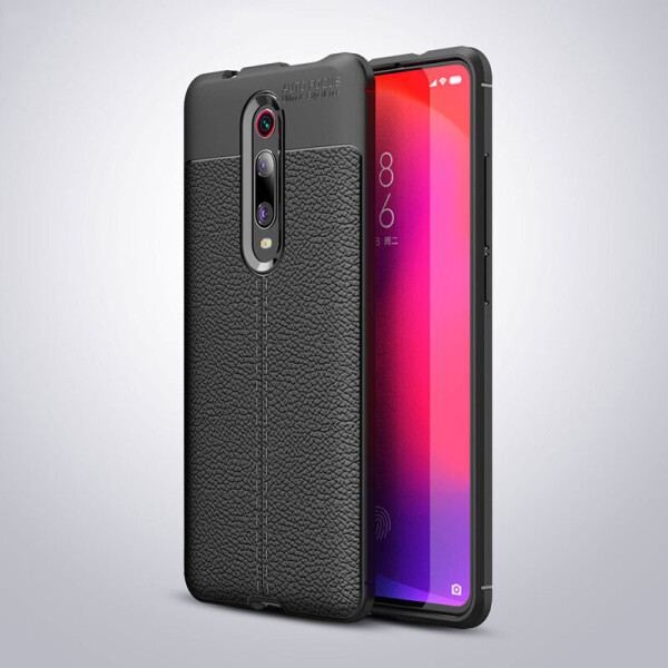 

Чехол Auto Focus для Xiaomi Redmi K20 / K20 Pro силикон Original Soft Touch черный