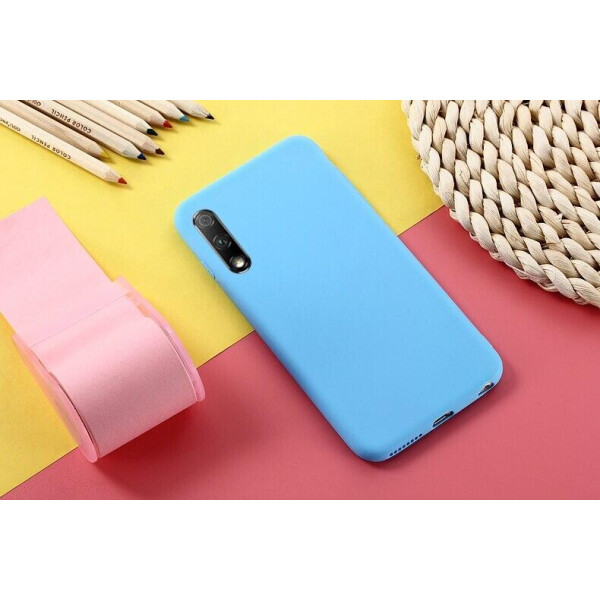 

Чехол Soft Touch для Honor 9X Pro China силикон бампер мятно-голубой