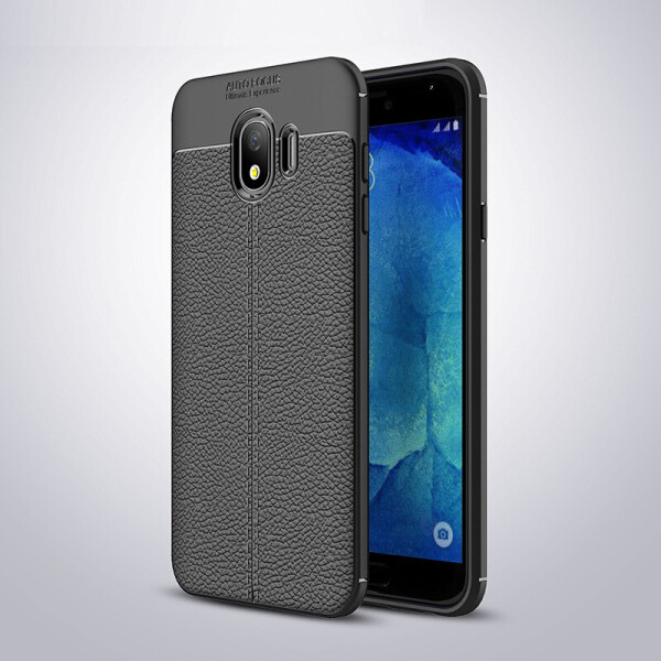 

Чехол Auto Focus Ultimate Experience Samsung J400 / J4 / J4 2018 силикон Soft Touch черный