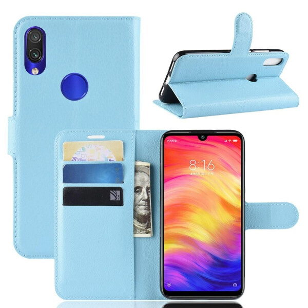

Чехол LUX для Xiaomi Redmi Note 7 / Note 7 Pro / Global книжка голубой