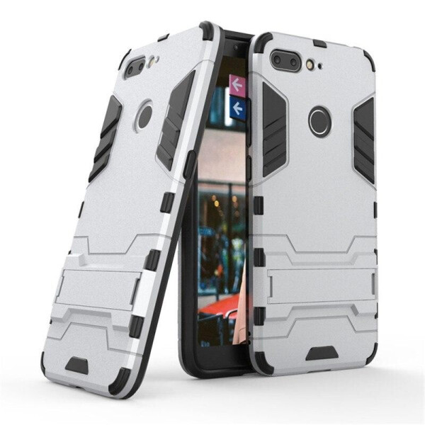 

Чехол LUX для ZTE Nubia V18 Hybrid Armored Case Light Grey