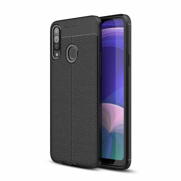 

Чехол Auto Focus для Samsung Galaxy A20s (A207) силикон Original Soft Touch черный