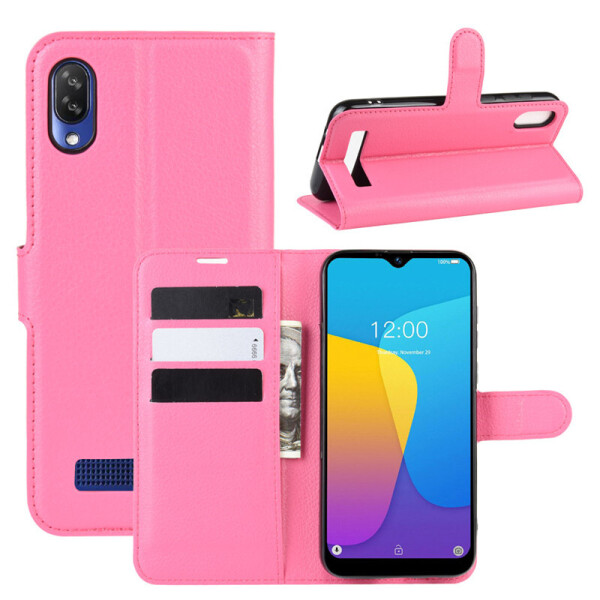 

Чехол Luxury для Doogee X90 книжка розовый