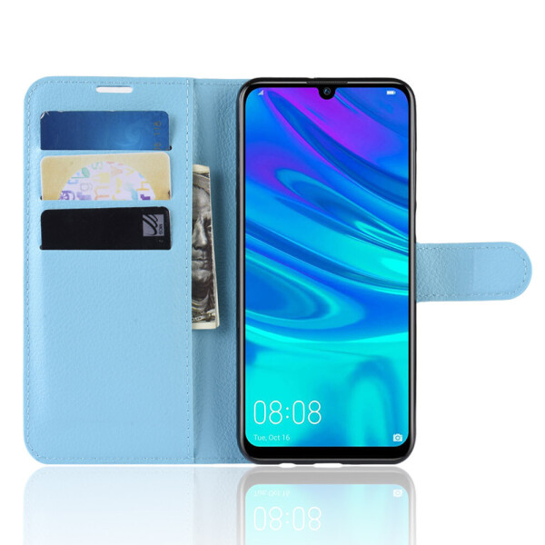 

Чехол Luxury для Huawei P30 Lite / Nova 4e книжка голубой
