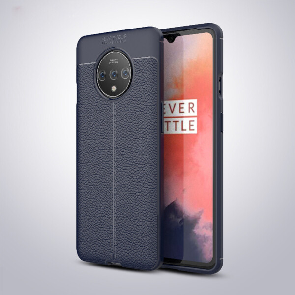 

Чехол Auto Focus для OnePlus 7T силикон Original Soft Touch темно-синий