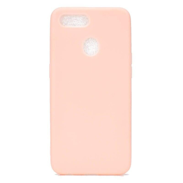 

Чехол Soft Touch для Oppo A5s силикон бампер светло-розовый