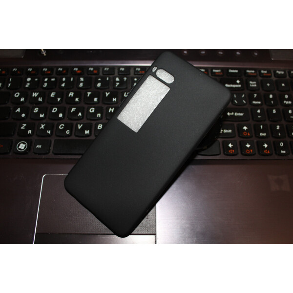 

Чехол LUX для Meizu Pro 7 Plus силикон soft touch бампер Black