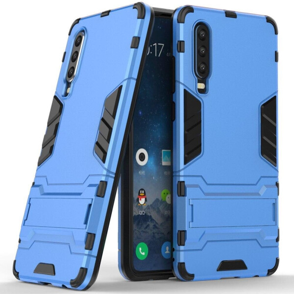 

Чехол LUX для Huawei P30 Hybrid Armored Case голубой