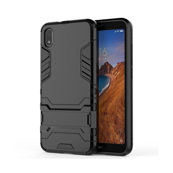 

Чехол Hybrid case для Xiaomi Redmi 7A бампер с подставкой черный