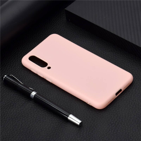

Чехол LUX для Xiaomi Mi 9 силикон Soft Touch бампер светло-розовый