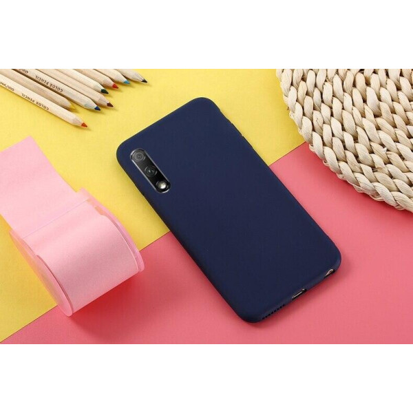 

Чехол Soft Touch для Honor 9X Pro China силикон бампер темно-синий