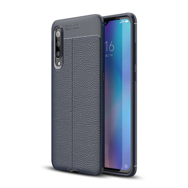 

Чехол LUX для Xiaomi Mi 9 силикон Original Auto Focus Soft Touch Dark Blue