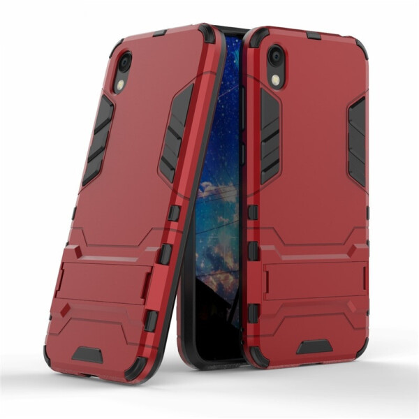 

Чехол Hybrid case для Huawei Y5 2019 бампер с подставкой Красный