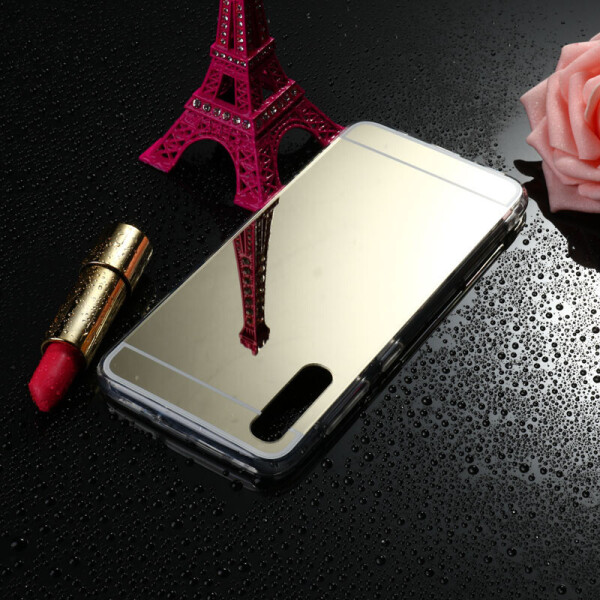 

Чехол Mirror case для Samsung Galaxy A30s (A307) силикон зеркальный золотой