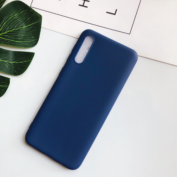 

Чехол Soft Touch для Samsung Galaxy A70 2019 (A705) силикон бампер темно-синий