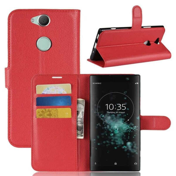 

Чехол LUX для Sony Xperia XA2 Plus / H4413 книжка Red