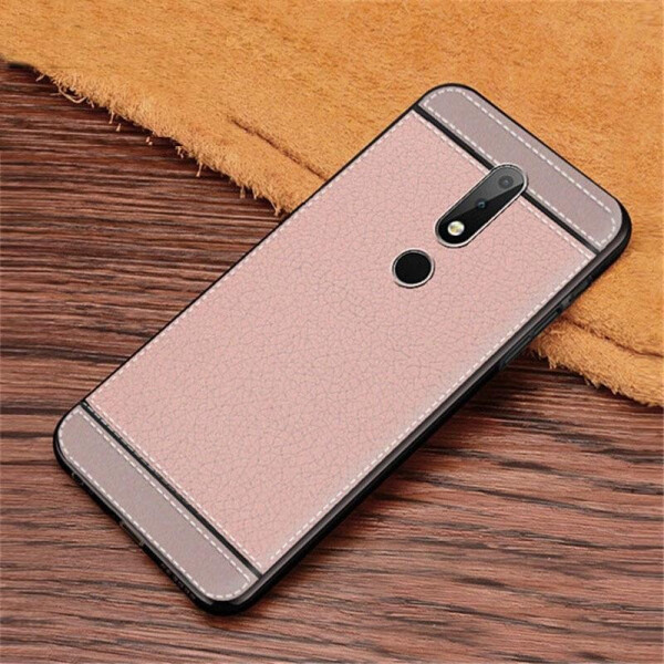 

Чехол LUX для Nokia 3.1 Plus / TA-1104 с рифленой текстурой Pink