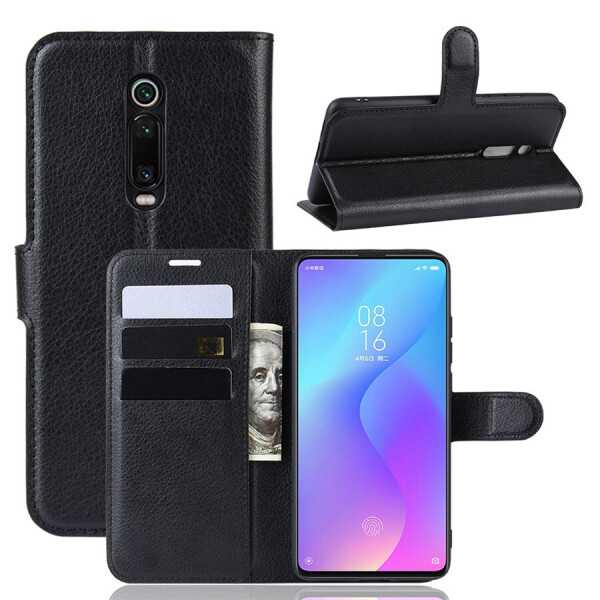 

Чехол Luxury для Xiaomi Mi 9T / Mi 9T Pro книжка черный