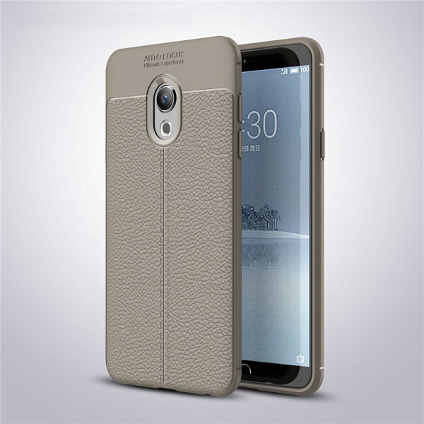 

Чехол Auto Focus Ultimate Experience Meizu 15 Lite / M15 5.46'' силикон Soft Touch серый