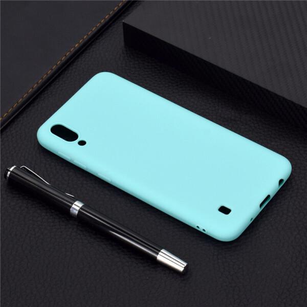 

Чехол Soft Touch для Samsung Galaxy M10 2019 (M105) силикон бампер мятно-голубой