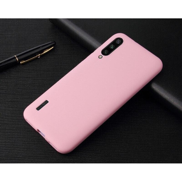 

Чехол Soft Touch для Xiaomi Mi 9 Lite (Mi CC9) силикон бампер светло-розовый