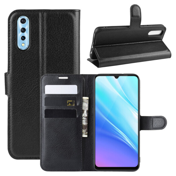 

Чехол Luxury для Vivo IQOO Neo / Y7s книжка черный