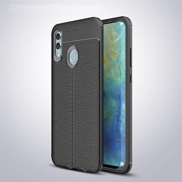 

Чехол LUX для Huawei P Smart 2019 / 51093FTA / POT-LX1 силикон Original Auto Focus Soft Touch черный