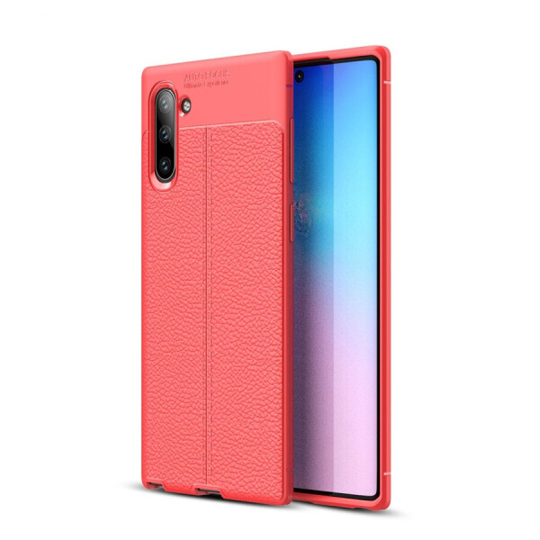 

Чехол Auto Focus для Samsung Galaxy Note 10 (N970) силикон Original Soft Touch красный